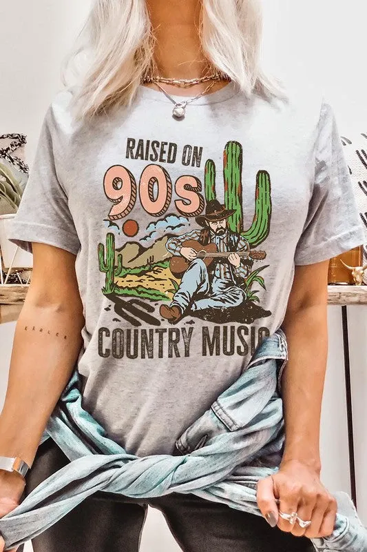 Raised On 90s Country Graphic Tee