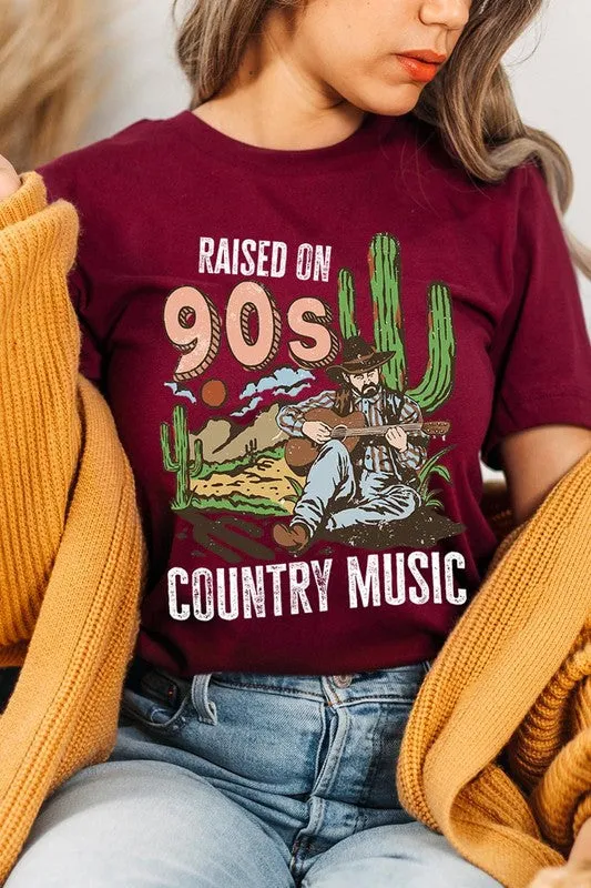 Raised On 90s Country Graphic Tee