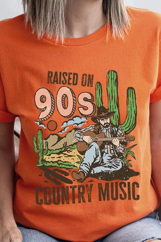 Raised On 90s Country Graphic Tee