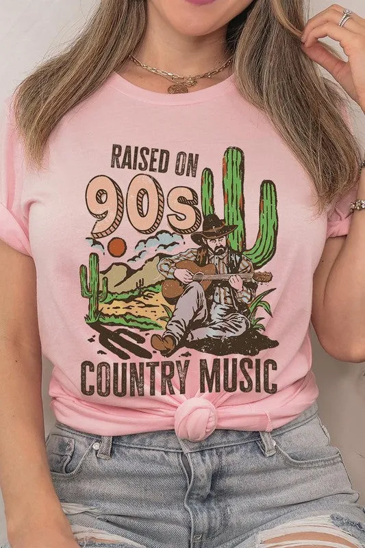 Raised On 90s Country Graphic Tee