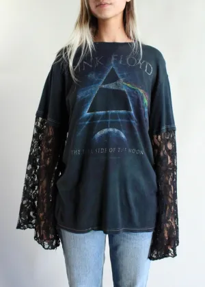 RCYCLD Lace Insert Band Tee