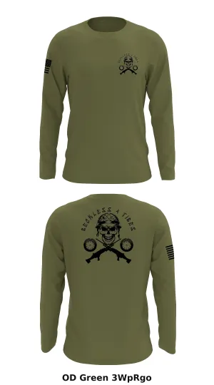Reckless 4 Tires Store 1 Core Men's LS Performance Tee - 3WpRgo