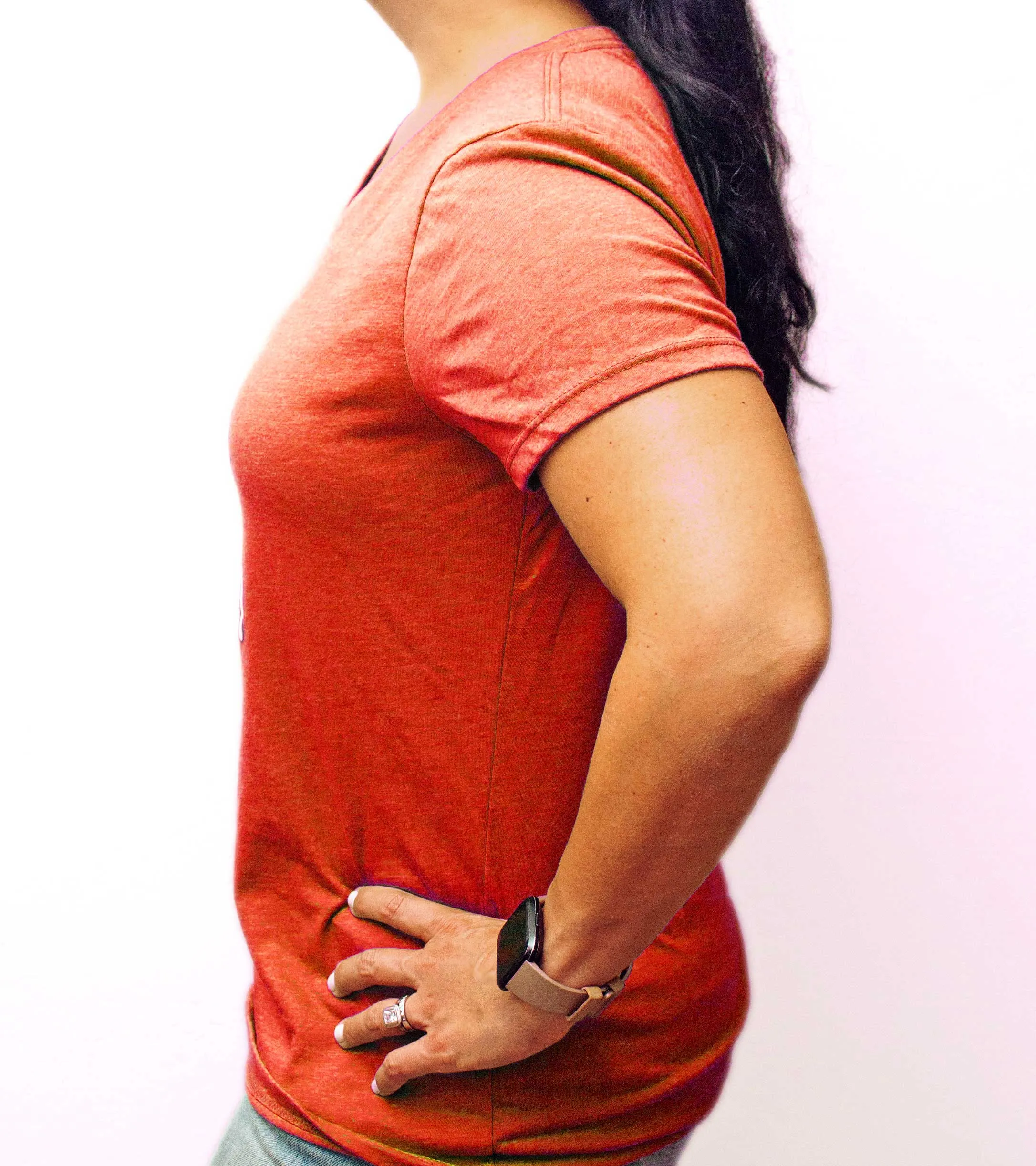 Red Fox Women's T Shirt -- Eco-Friendly Organic/Recycled Tee