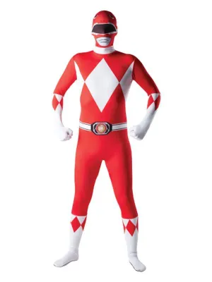 Red Power Ranger 2 Nd Skin Suit Size L