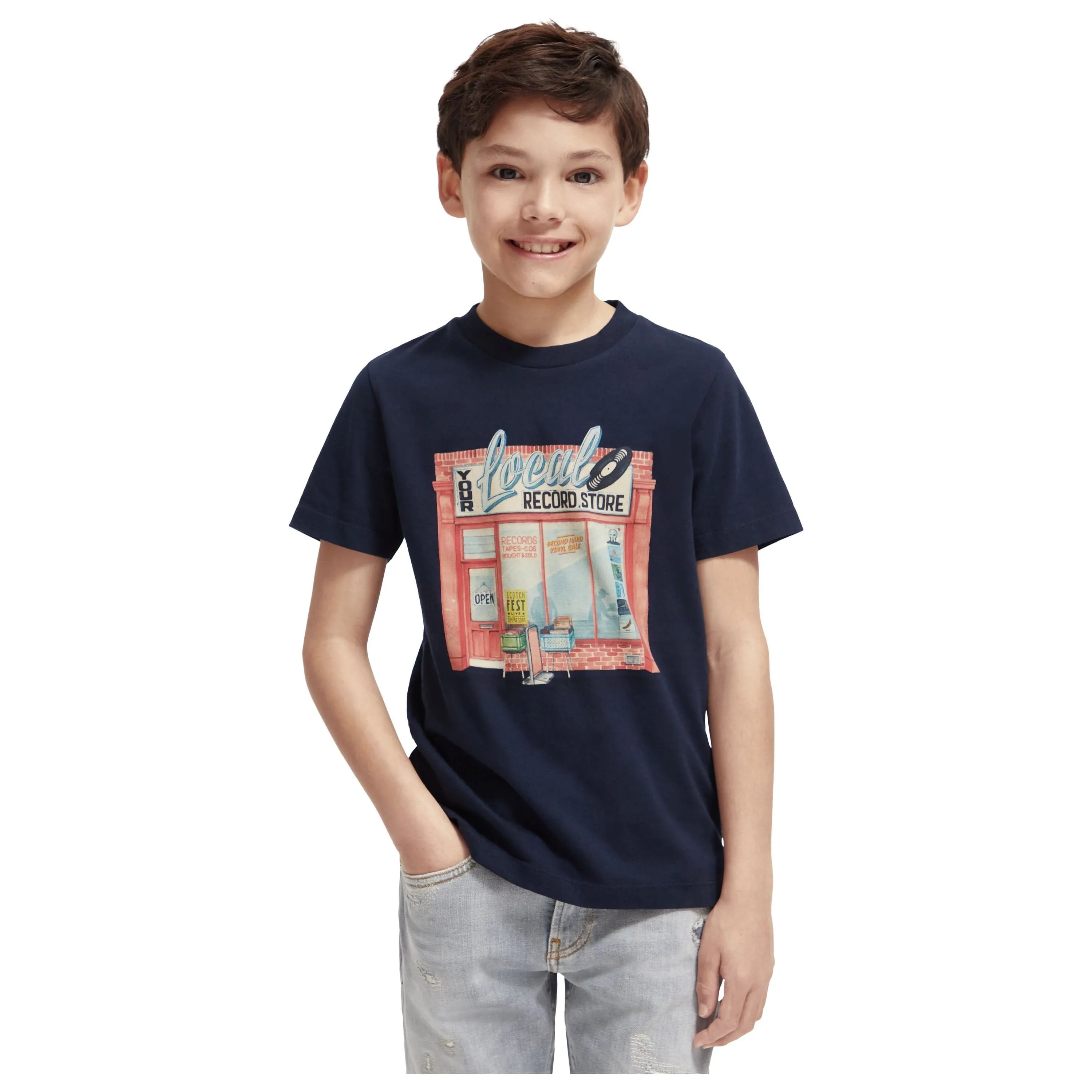 Regular-Fit Artwork T-Shirt - Night