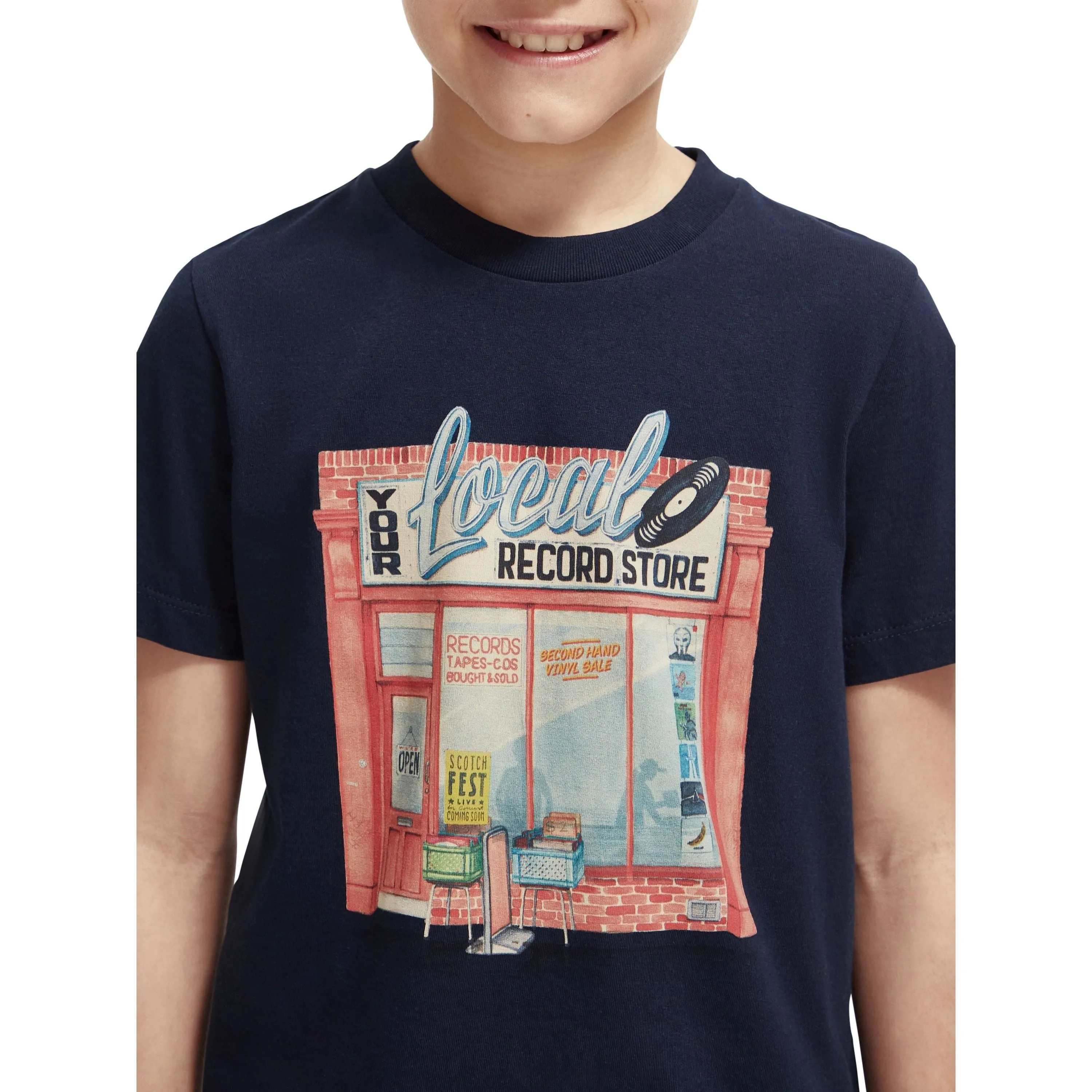 Regular-Fit Artwork T-Shirt - Night
