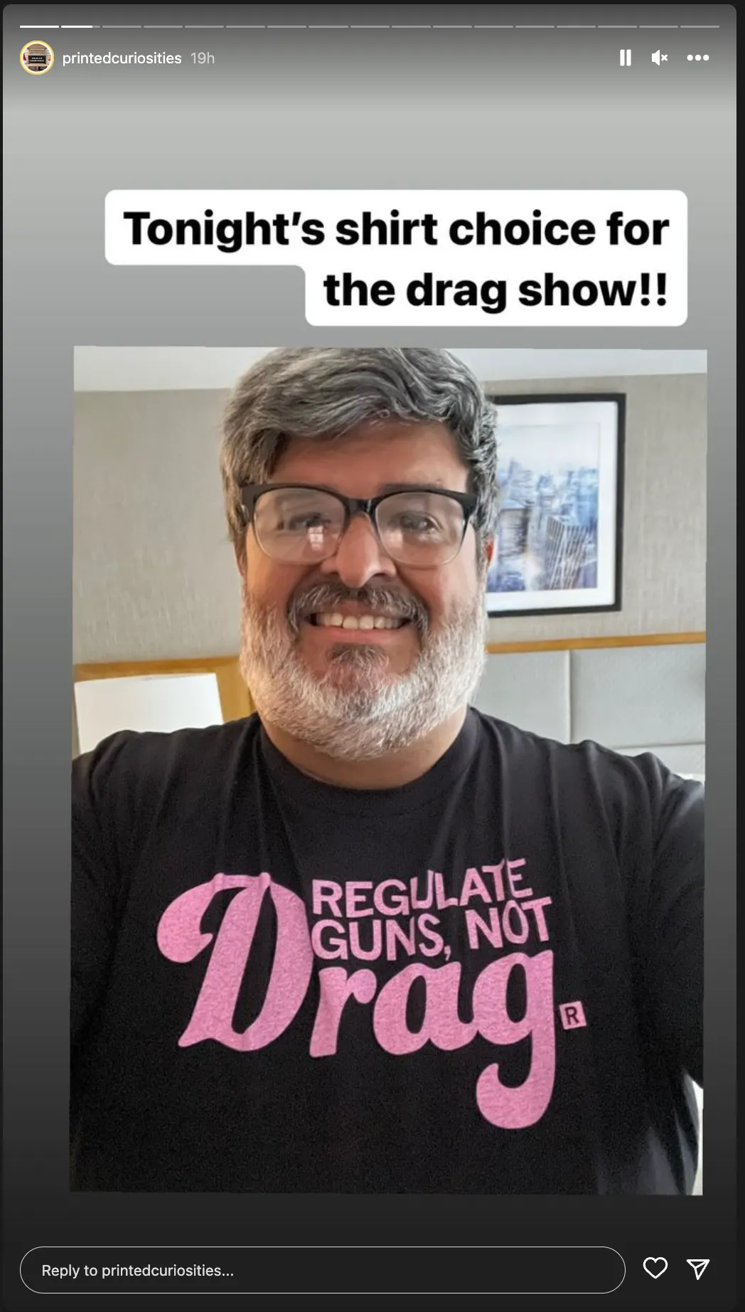 Regulate Guns Not Drag