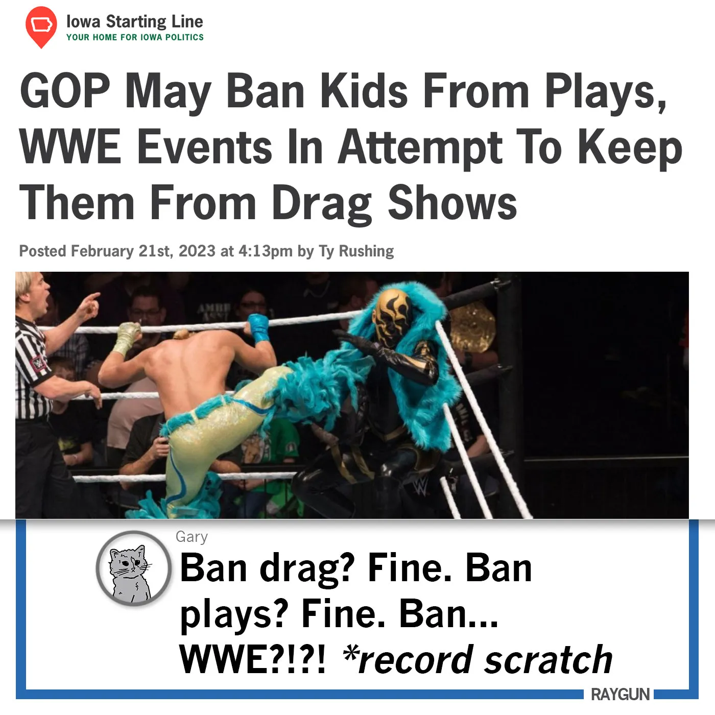 Regulate Guns Not Drag