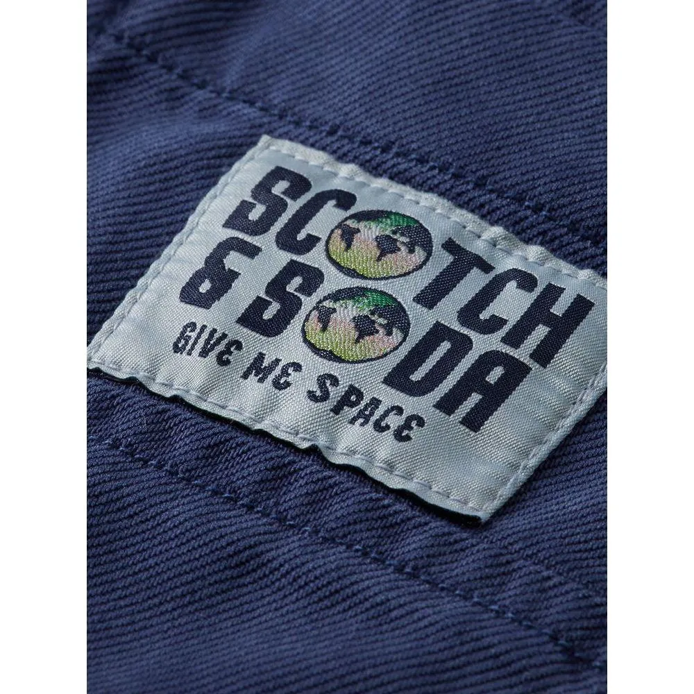 Relaxed Slim Fit Cargo Pants - Navy
