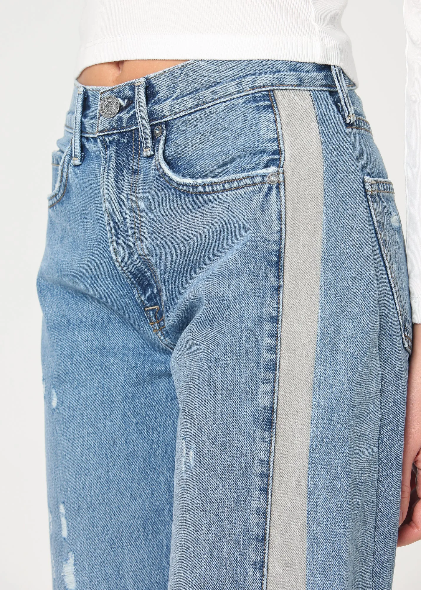 Remastered Upcycled Crop Straight