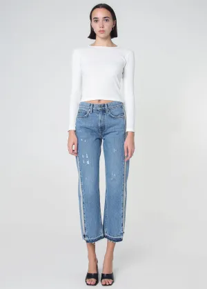 Remastered Upcycled Crop Straight