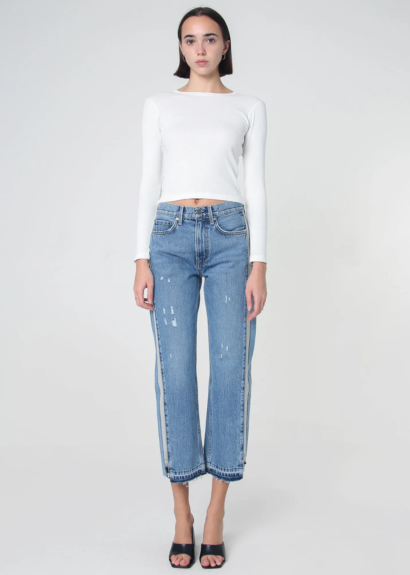 Remastered Upcycled Crop Straight