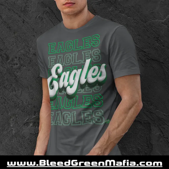 Retro Style Eagle T-Shirt | www.BleedGreenMafia.com