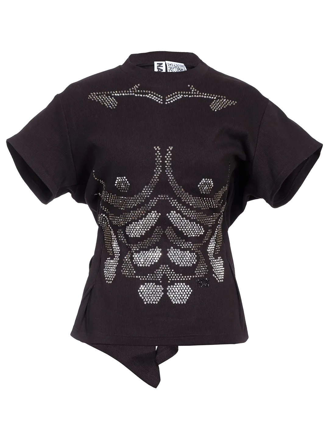 Rhinestones Embellished T-shirt