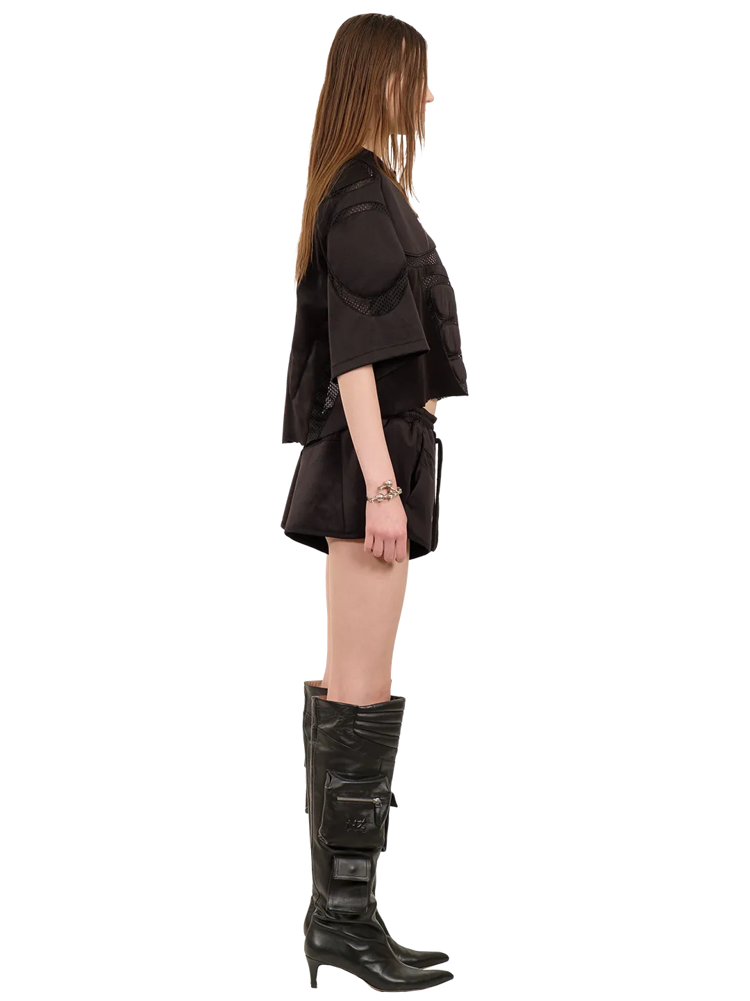 Rhinestones Embellished T-shirt