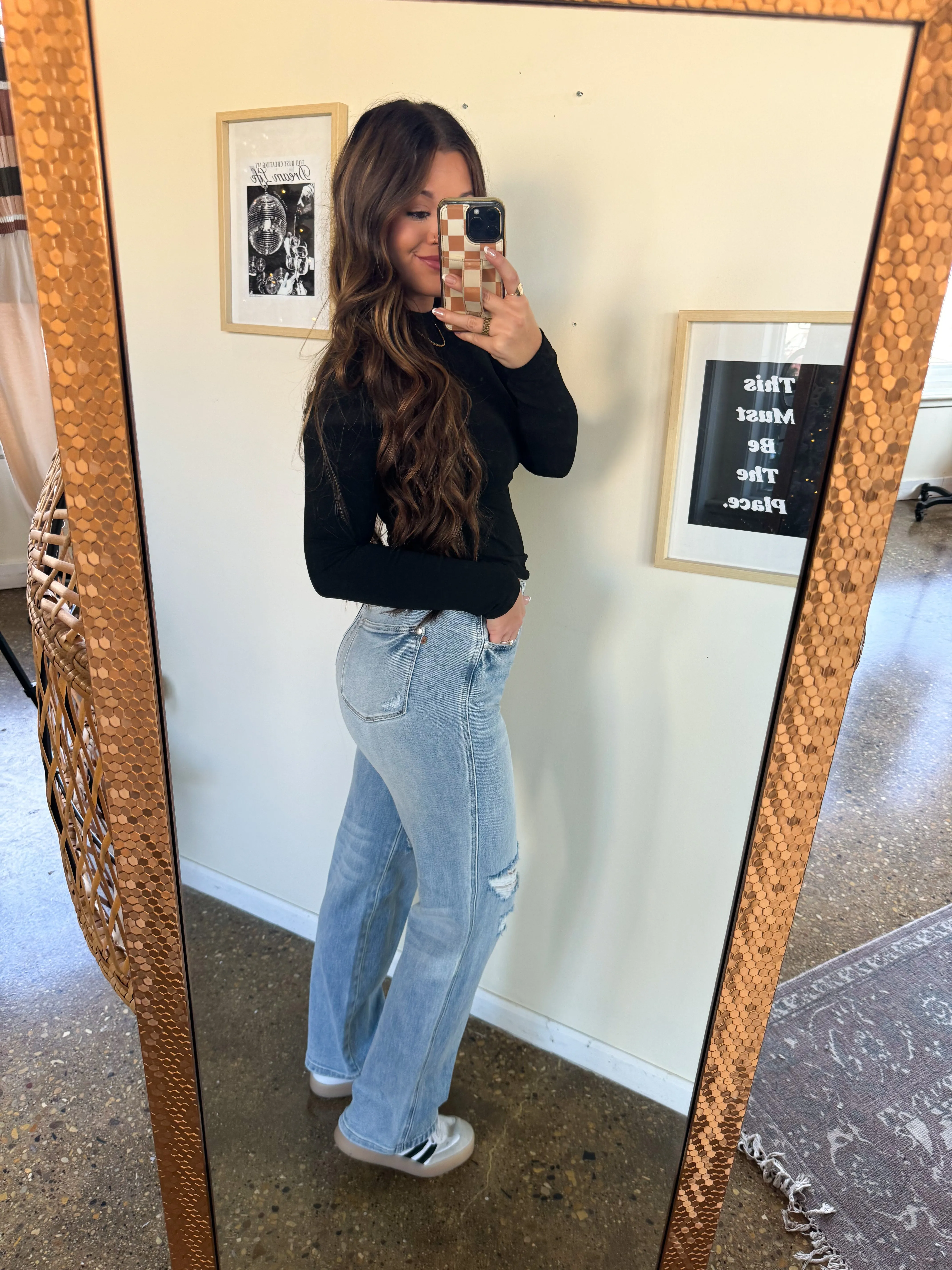 RILEY HIGH RISE 90'S STRAIGHT LEG JEAN-JUDY BLUE