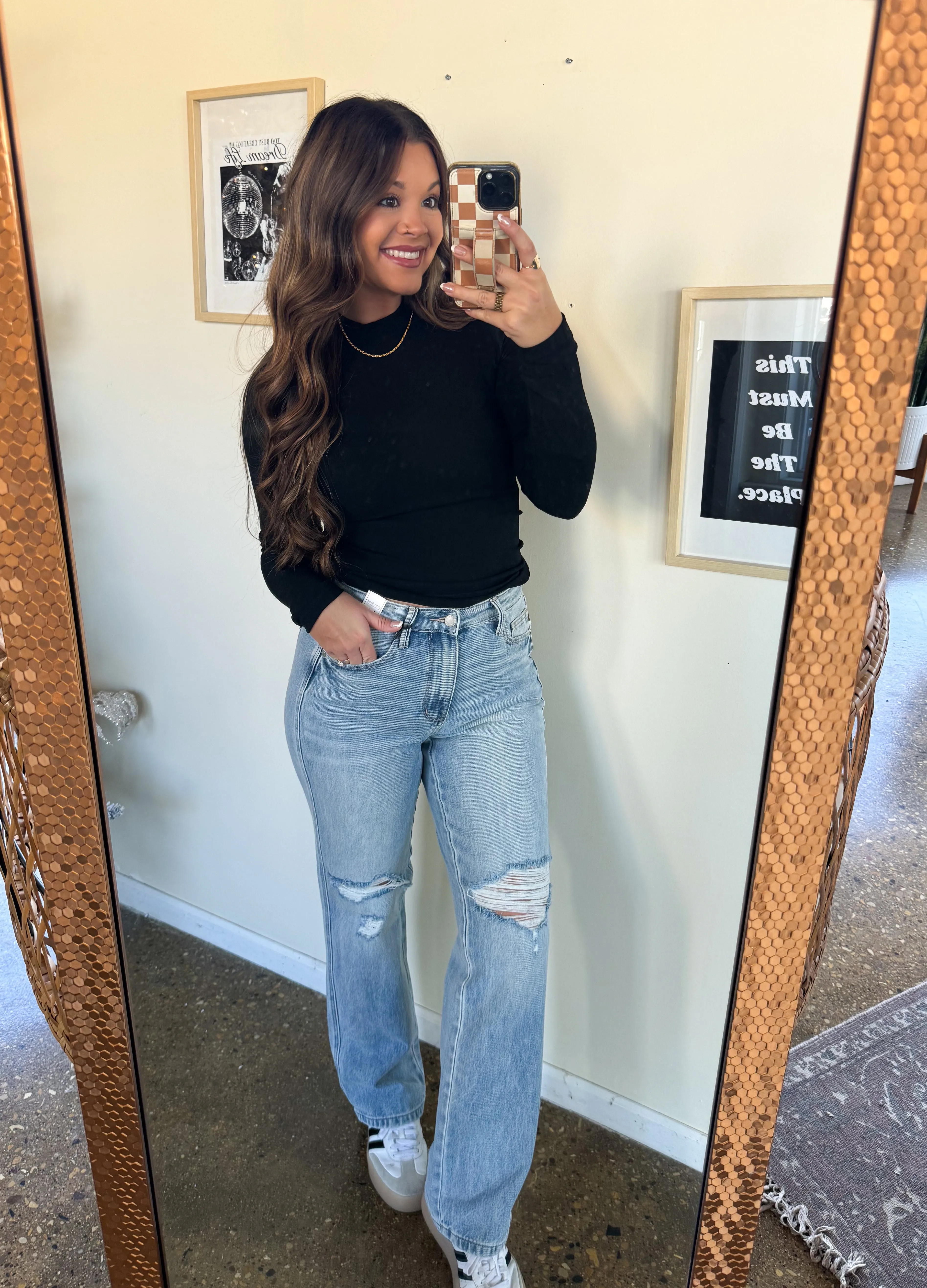 RILEY HIGH RISE 90'S STRAIGHT LEG JEAN-JUDY BLUE