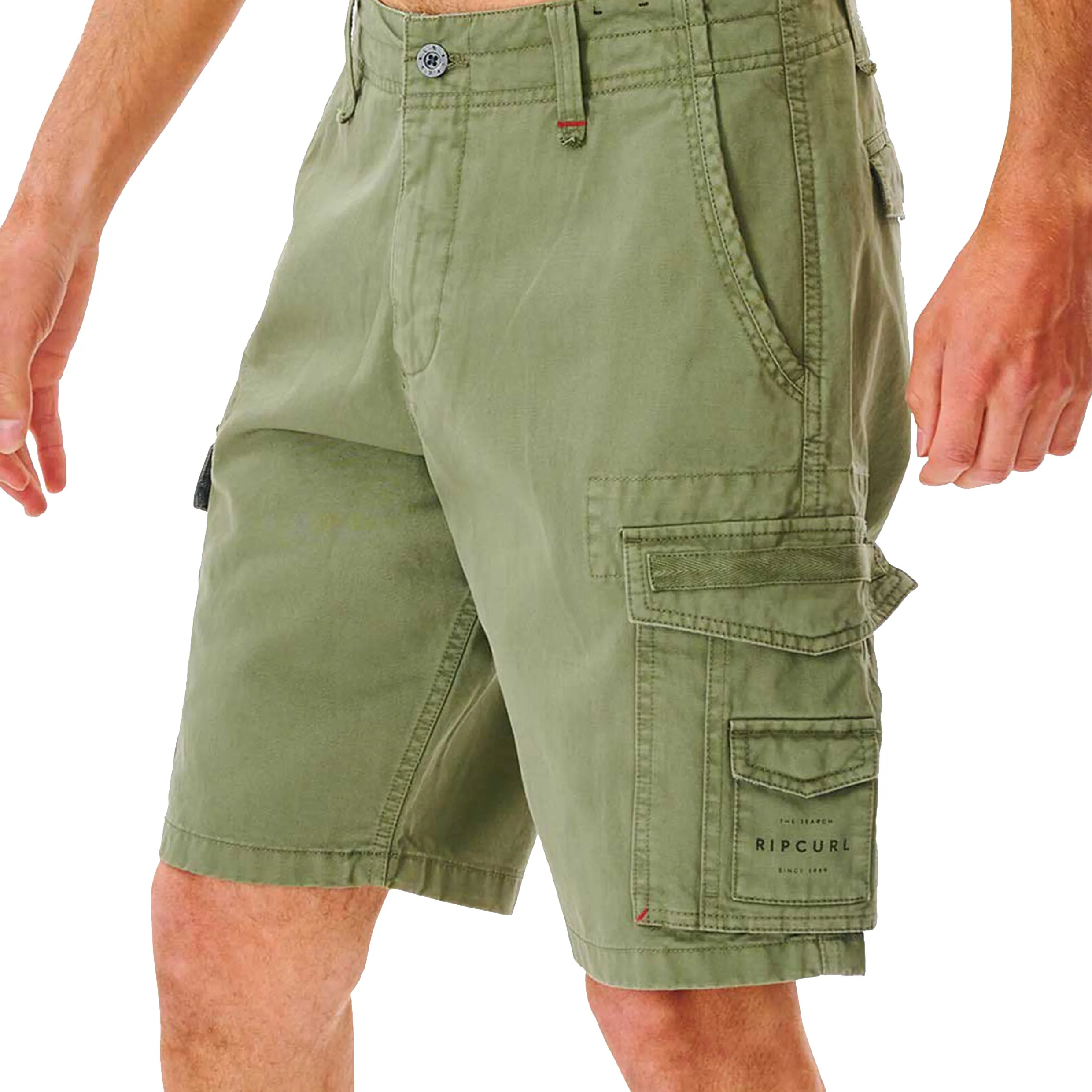 RIP CURL CLASSIC SURF TRAIL CARGO SHORT MID GREEN