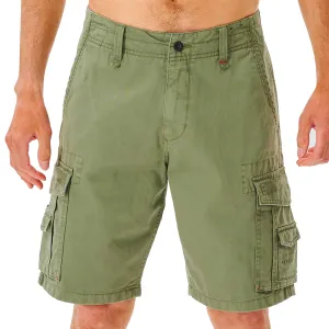 RIP CURL CLASSIC SURF TRAIL CARGO SHORT MID GREEN
