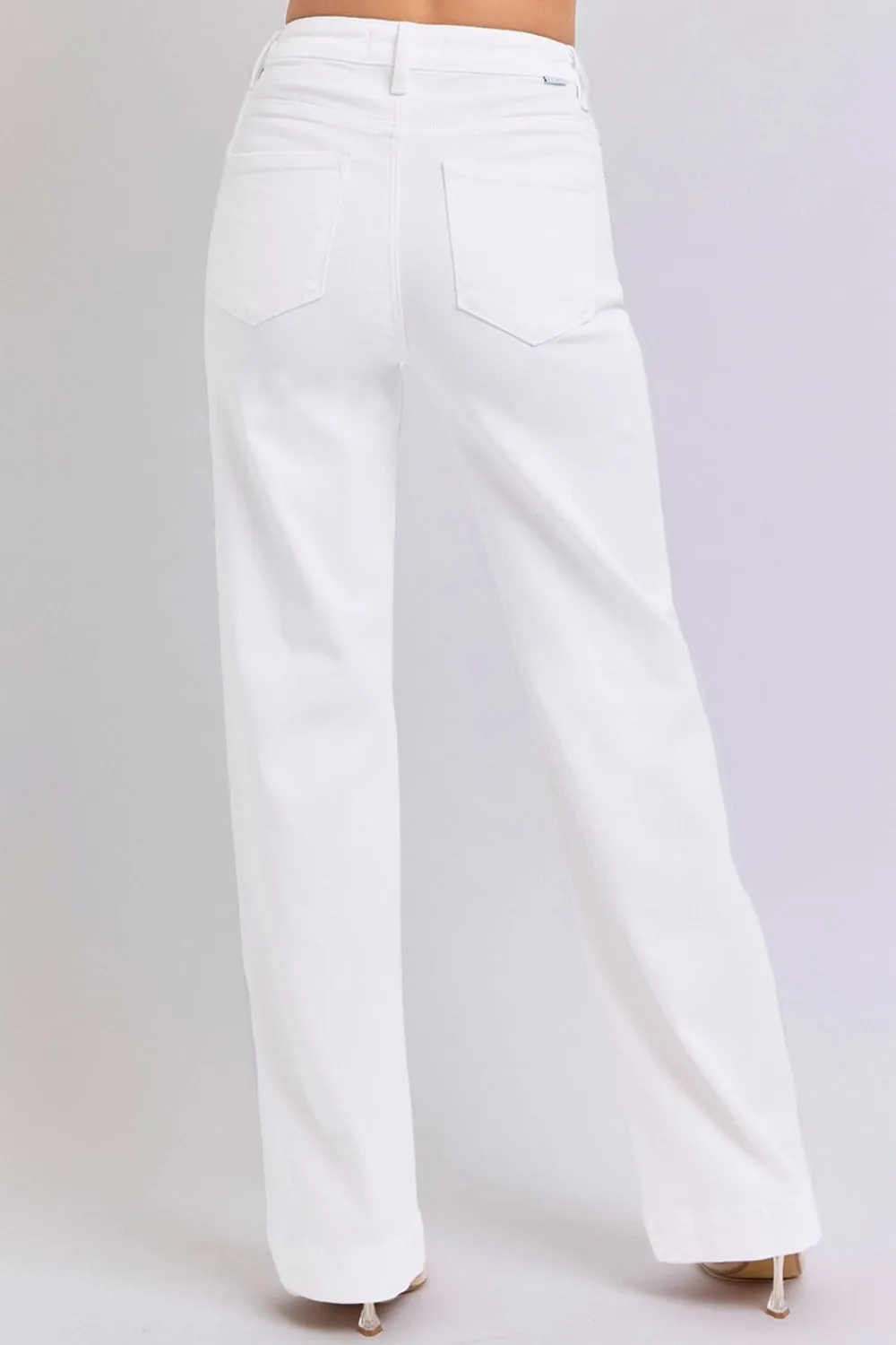 RISEN Full Size High Waist Straight Jeans *TUMMY CONTROL*