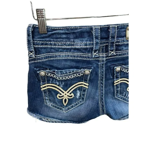 Rock Revival Becky Denim Shorts Size 26