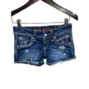 Rock Revival Becky Denim Shorts Size 26