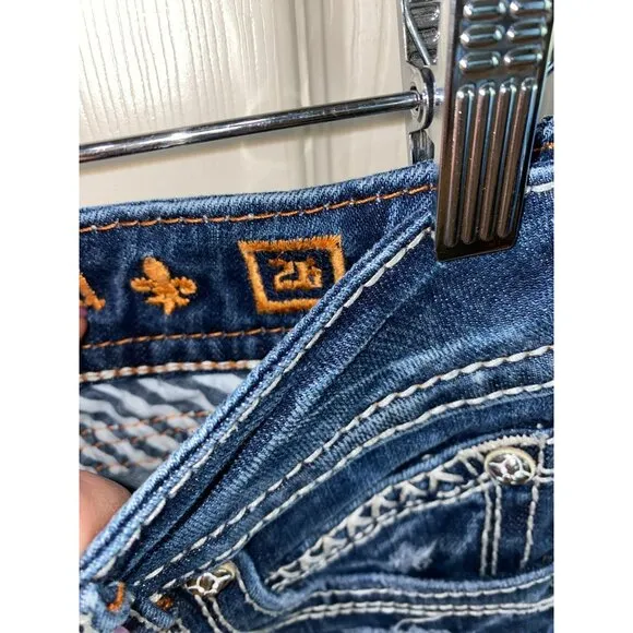 Rock Revival Becky Denim Shorts Size 26