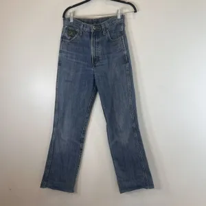 Rocky Mountain Clothing Company CINCH Jeans 27 x 28 Distressed Raw Hem High Rise