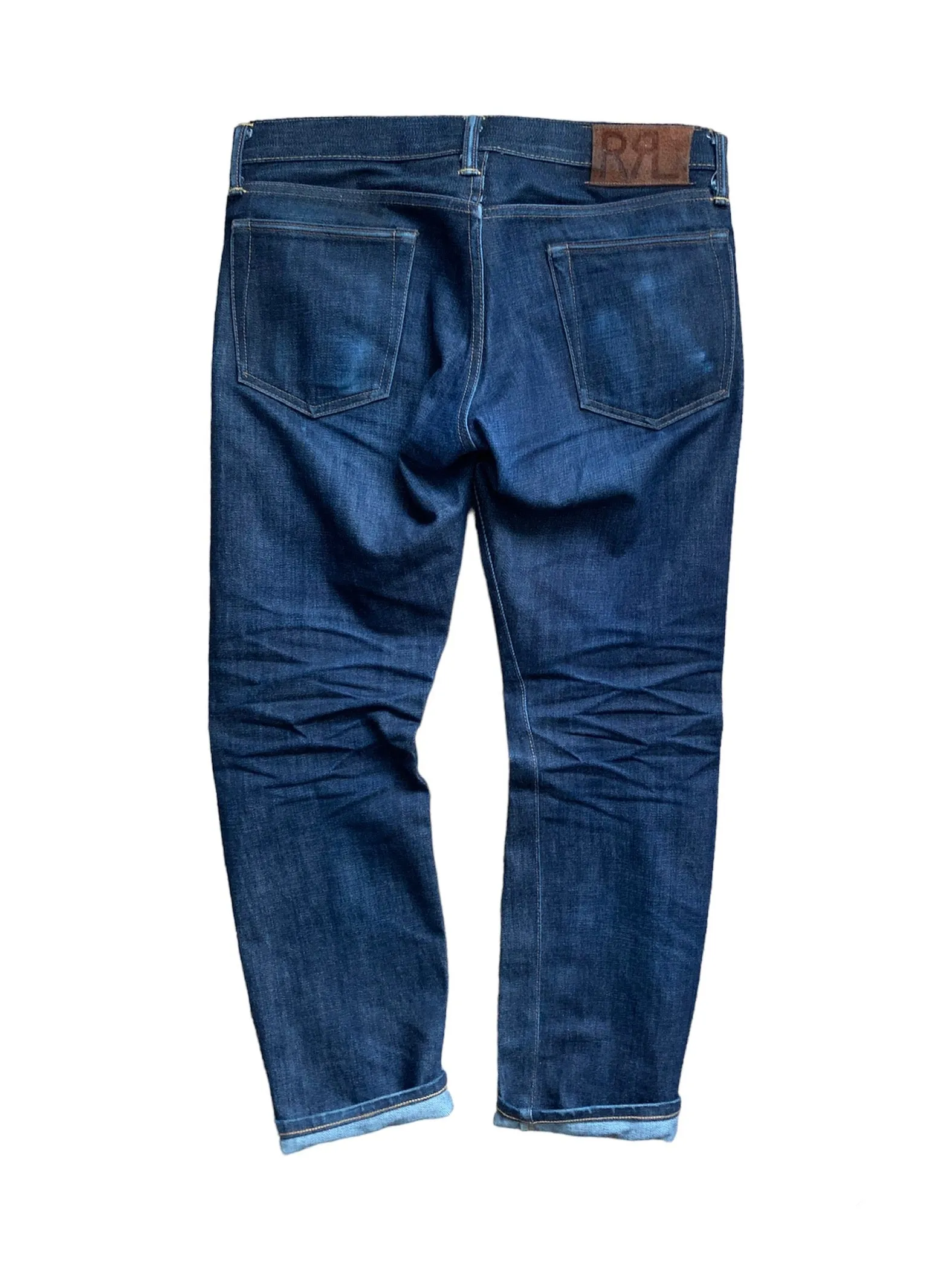 RRL Slim Fit Selvedge Denim (34x29)