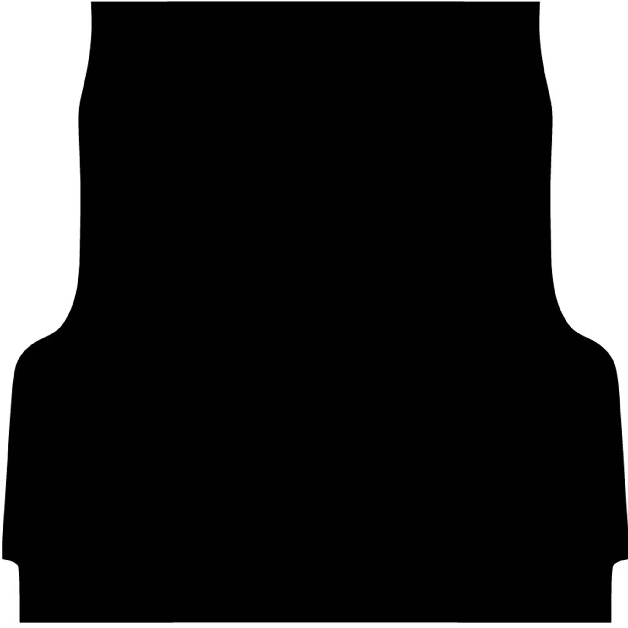 Rubber Ute Tub Mat to fit Holden Colorado RC Dual Cab 2003 to June 2012 - Suits Spray On Liner Or No Liner
