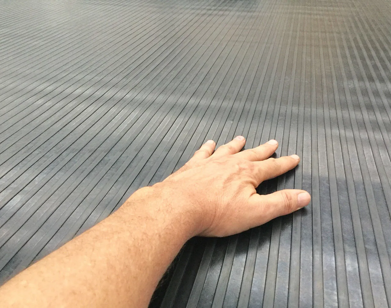 Rubber Van Mat to fit Toyota HiAce SLWB June 2019 to Current - Suits Passenger Sliding Door Configuration Only