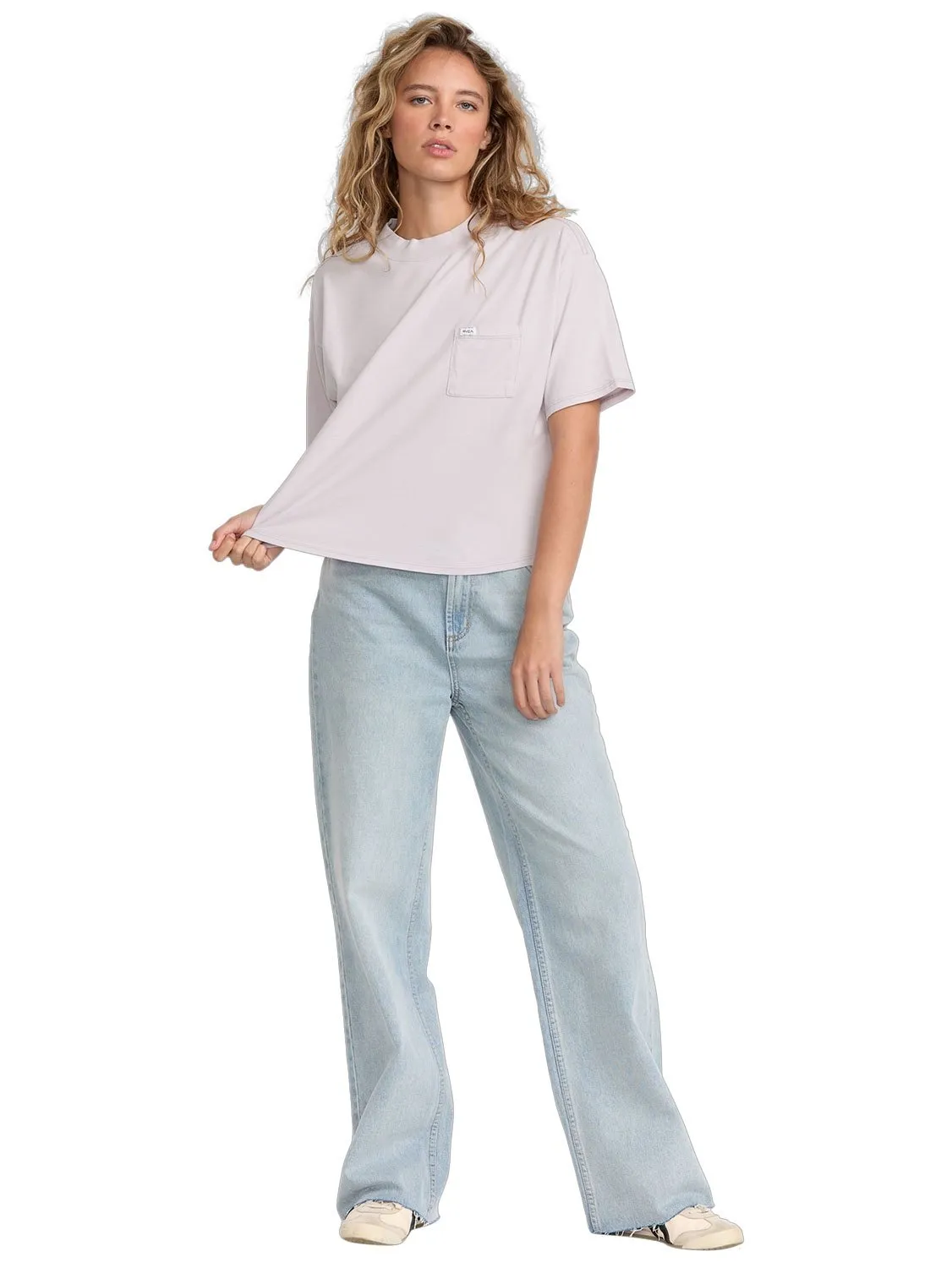 RVCA Ladies Kinney Pocket T-Shirt
