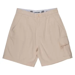 Santa Cruz Womens Shorts Nolan Cargo Shorts - Ecru