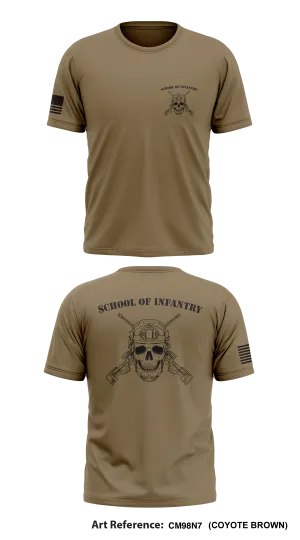 School of infantry  Store 1 Core Men's SS Performance Tee - cM98n7