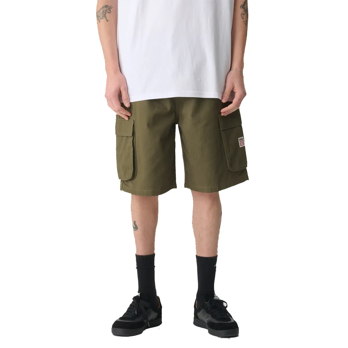 S/Double - Cargo Workshorts Army