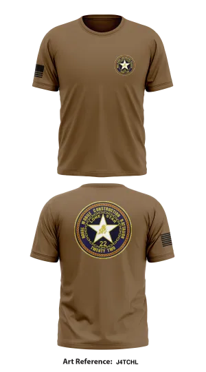 Seabees Store 2 Core Men's SS Performance Tee - J4tCHL