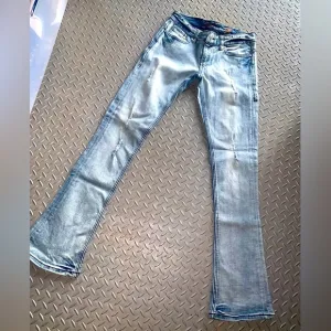 Seven jeans bleach slim boot y2k designer casual classic denim boho