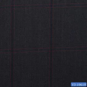 Shadow Grey with Dark Windowpane Suit