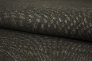 Shadow Grey With Golden Basketweave Micro Pin Check Suit
