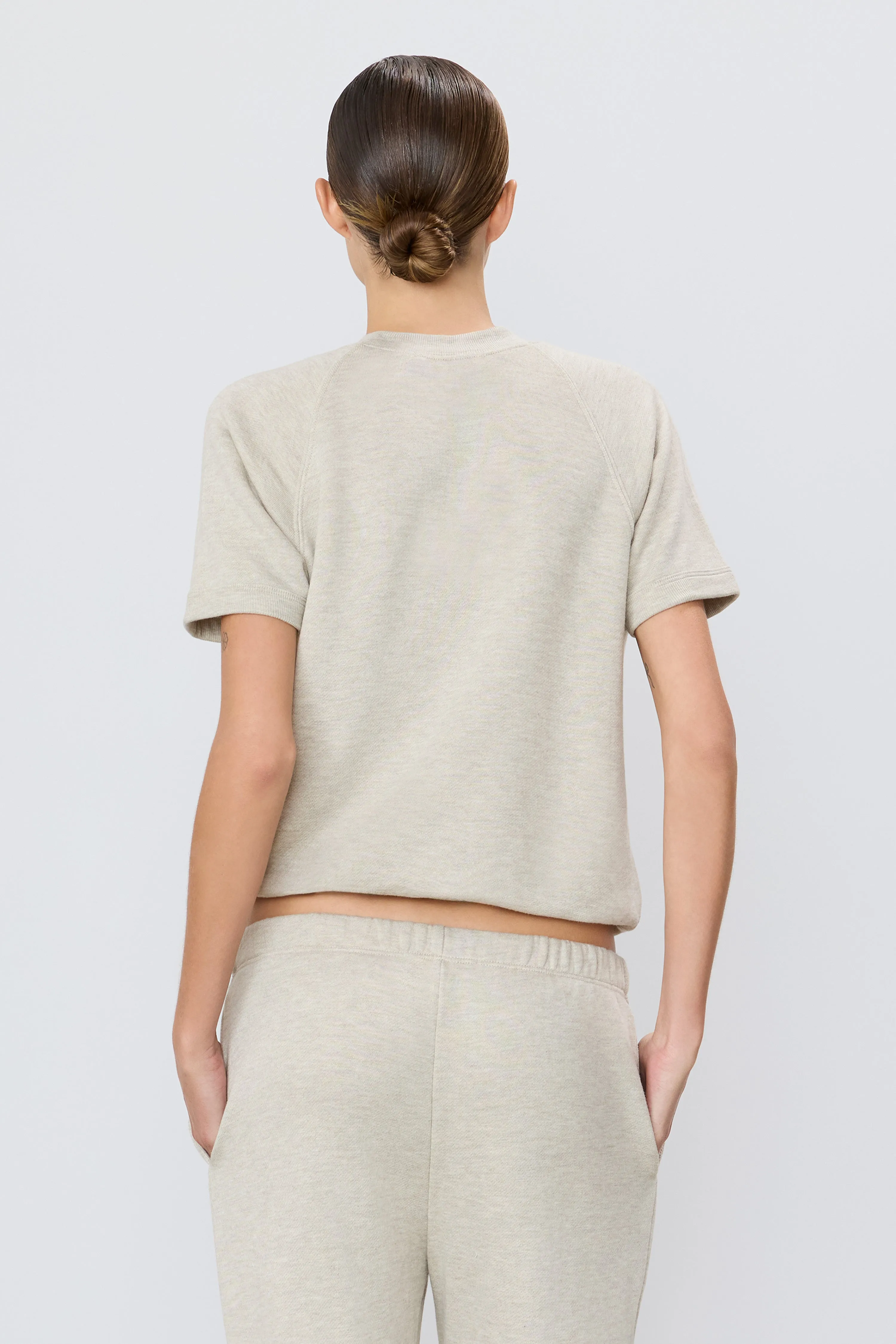 Short Sleeve Raglan Sweatshirt