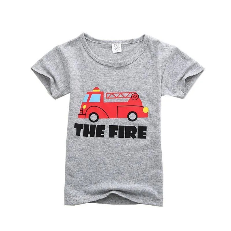 Short Sleeved Toddler Cotton T-shirt