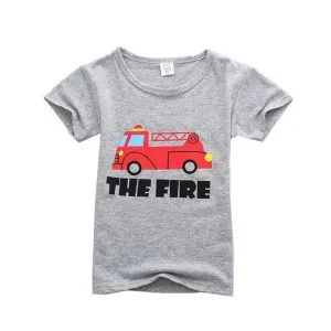 Short Sleeved Toddler Cotton T-shirt