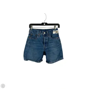 Shorts By Levis In Blue Denim, Size: 2