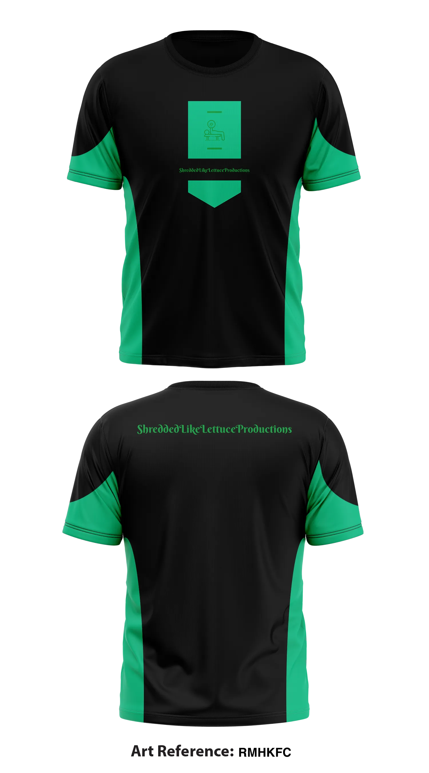 ShreddedLikeLettuceProductions Store 1 Core Men's SS Performance Tee - rMhkfc