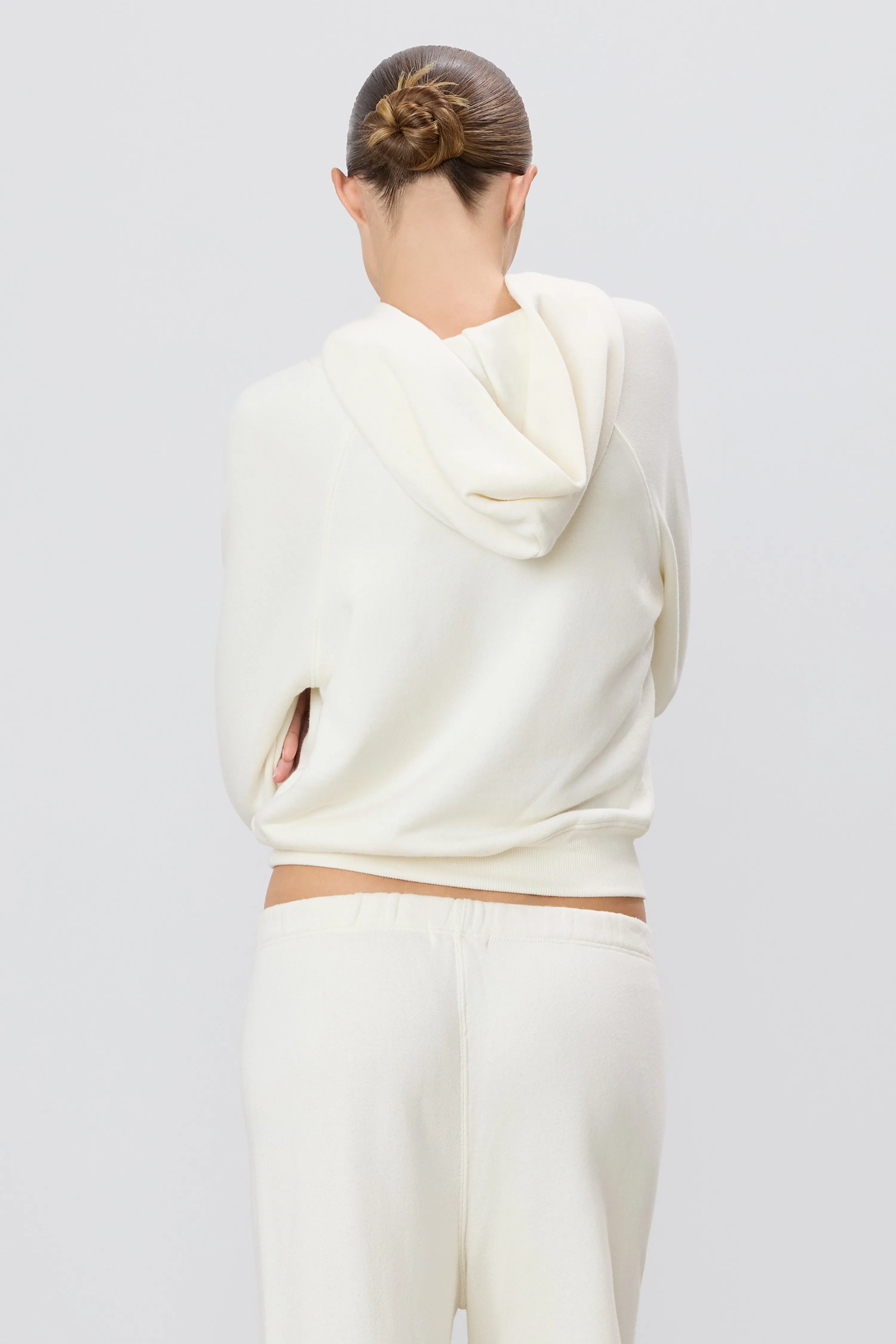 Shrunken Hoodie Sweatshirt