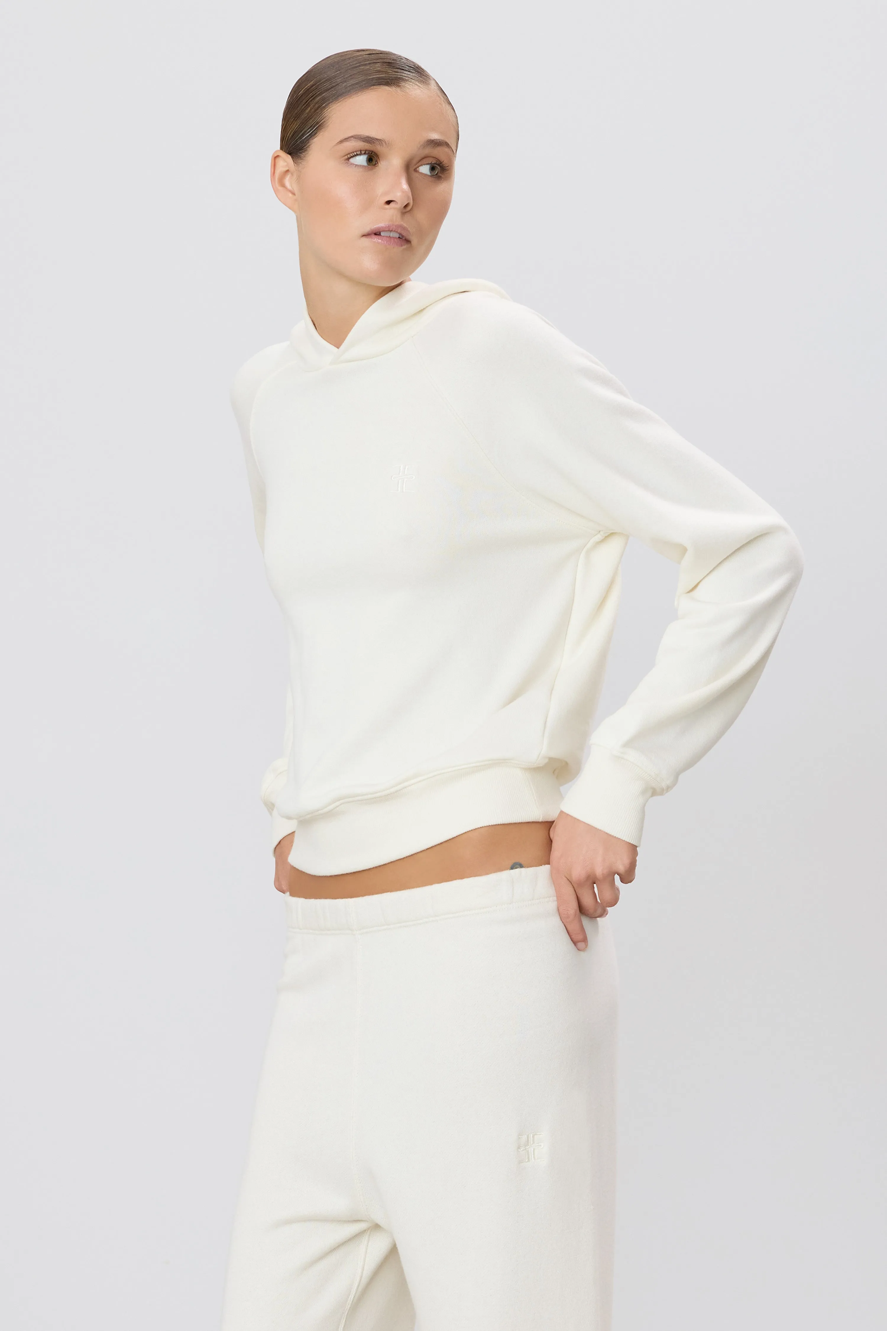 Shrunken Hoodie Sweatshirt