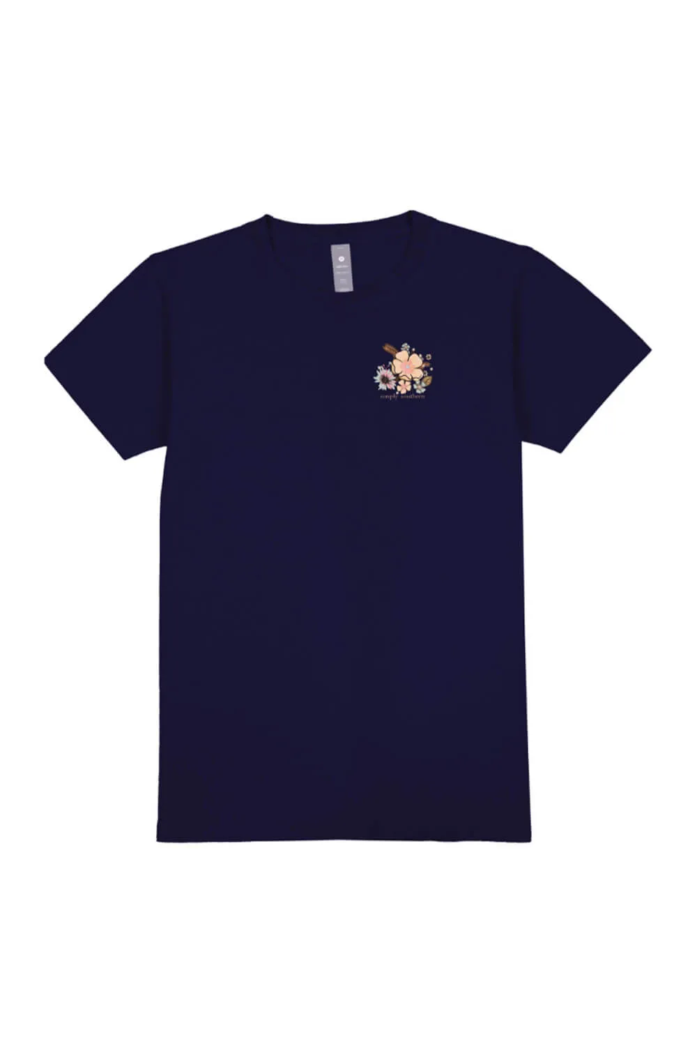 Simply Southern Plus Size I’d Rather Be Reading T-shirt for Women in Navy | EXT-SS-READ-NAVY
