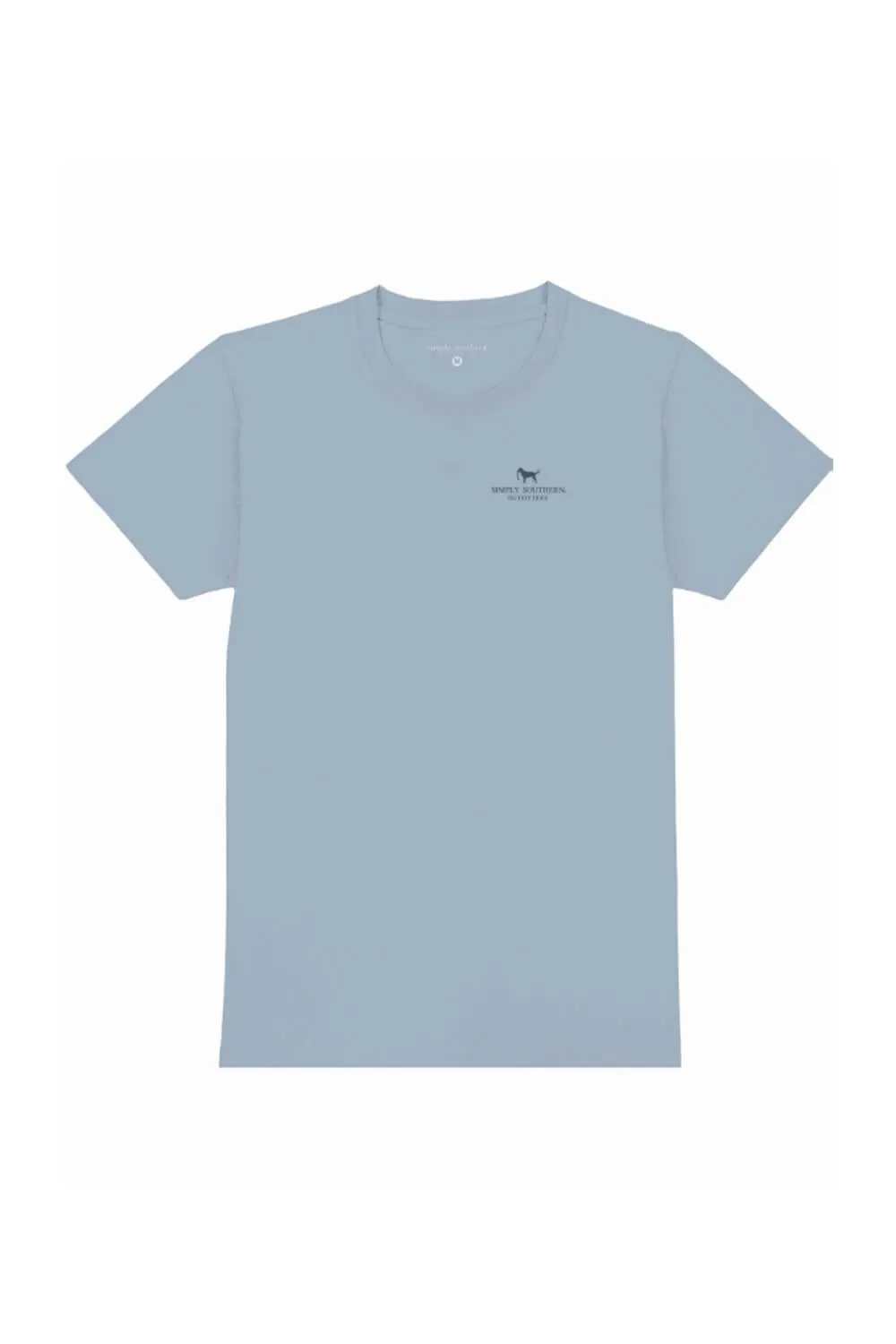 Simply Southern USA Eagle T-Shirt for Men in Blue | MN-SS-EAGLE-STNBLUE