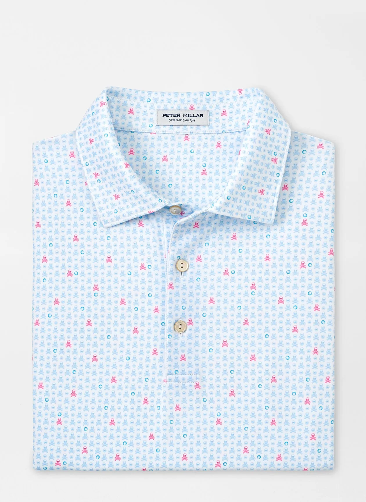Skull In One Performance Jersey Polo