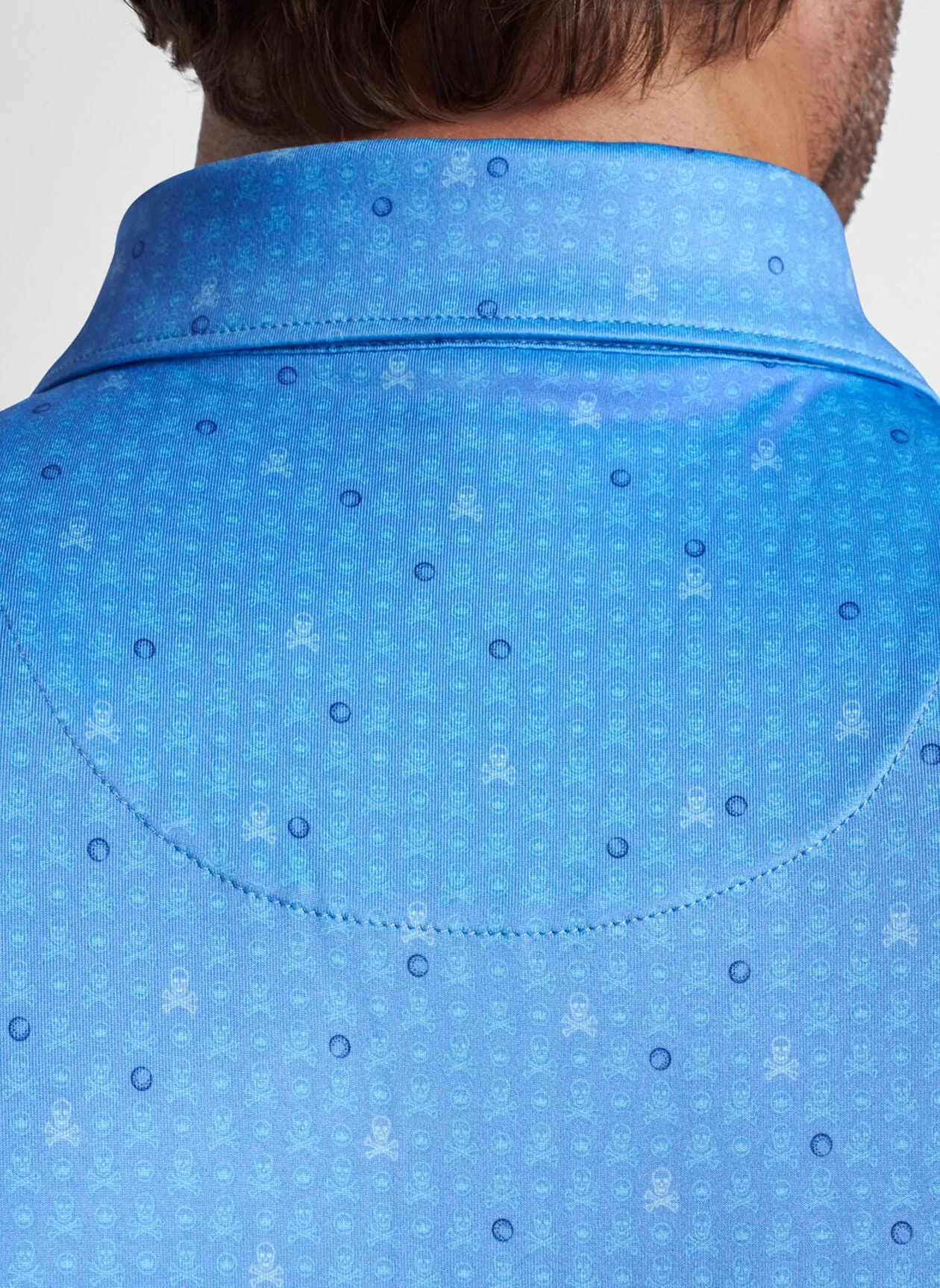 Skull In One Performance Jersey Polo